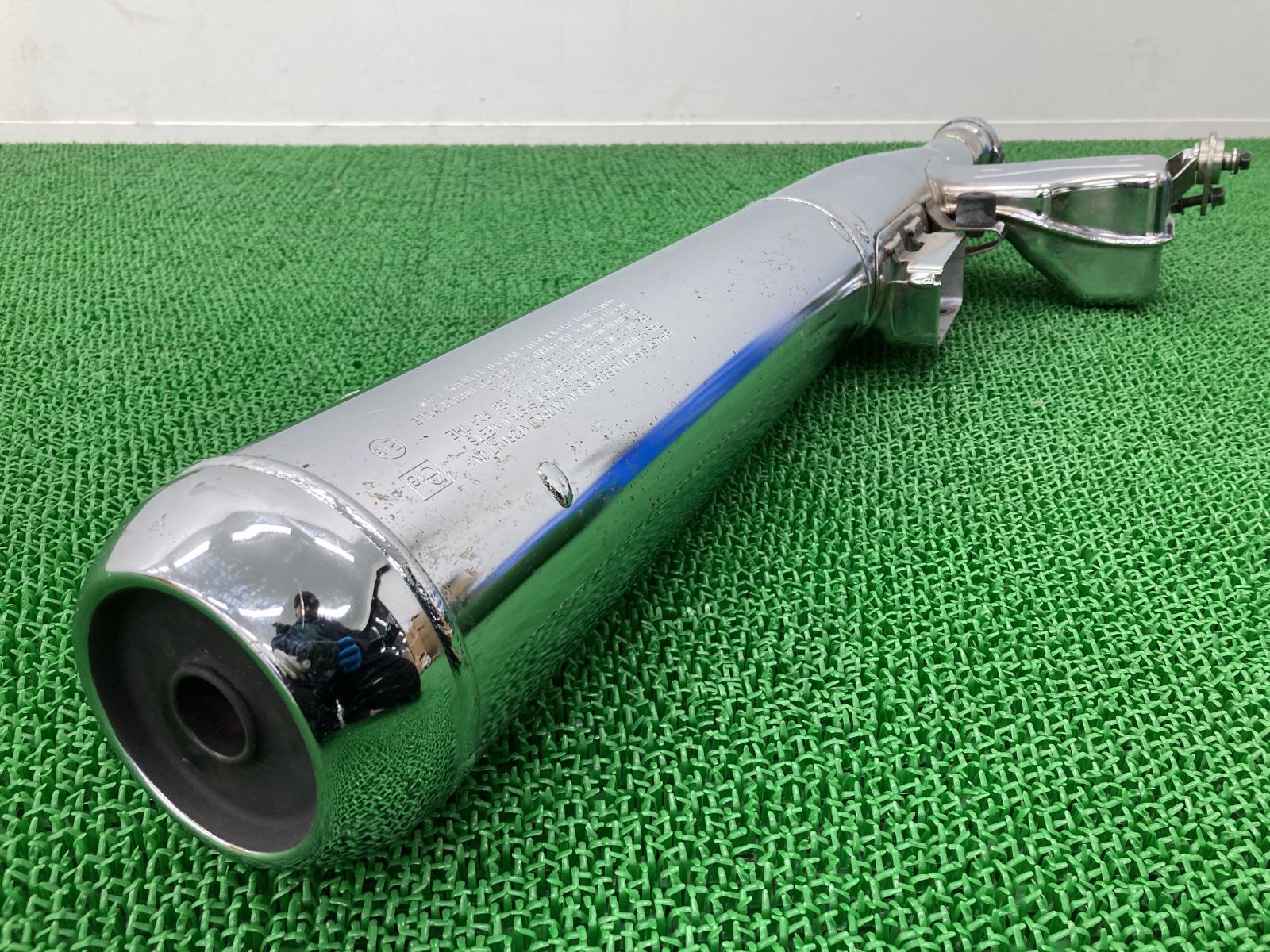 (中古品)SR400純正サイレンサー Yahoo!オークション -「sr400純正マフラー」の落札相場・落札価格