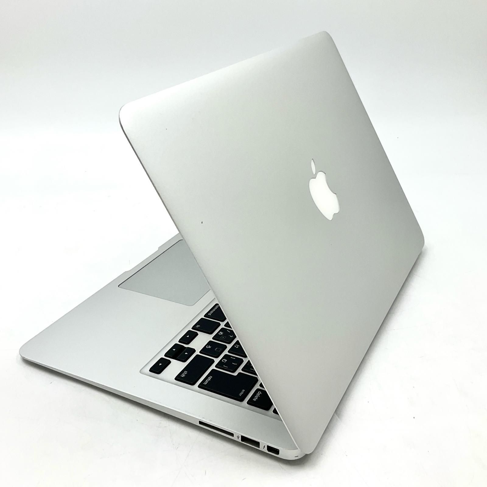 全額返金保証 最速発送 Apple MacBook Air 13インチ 2015 デュアルコア intel core i5 4GB SSD 128GB シルバー 82.7% 動作 済