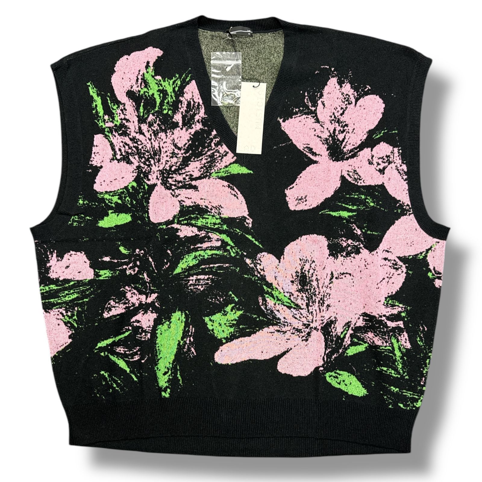 参考上代28600円 未使用品 LAD MUSICIAN VEST ニットベスト ジレ