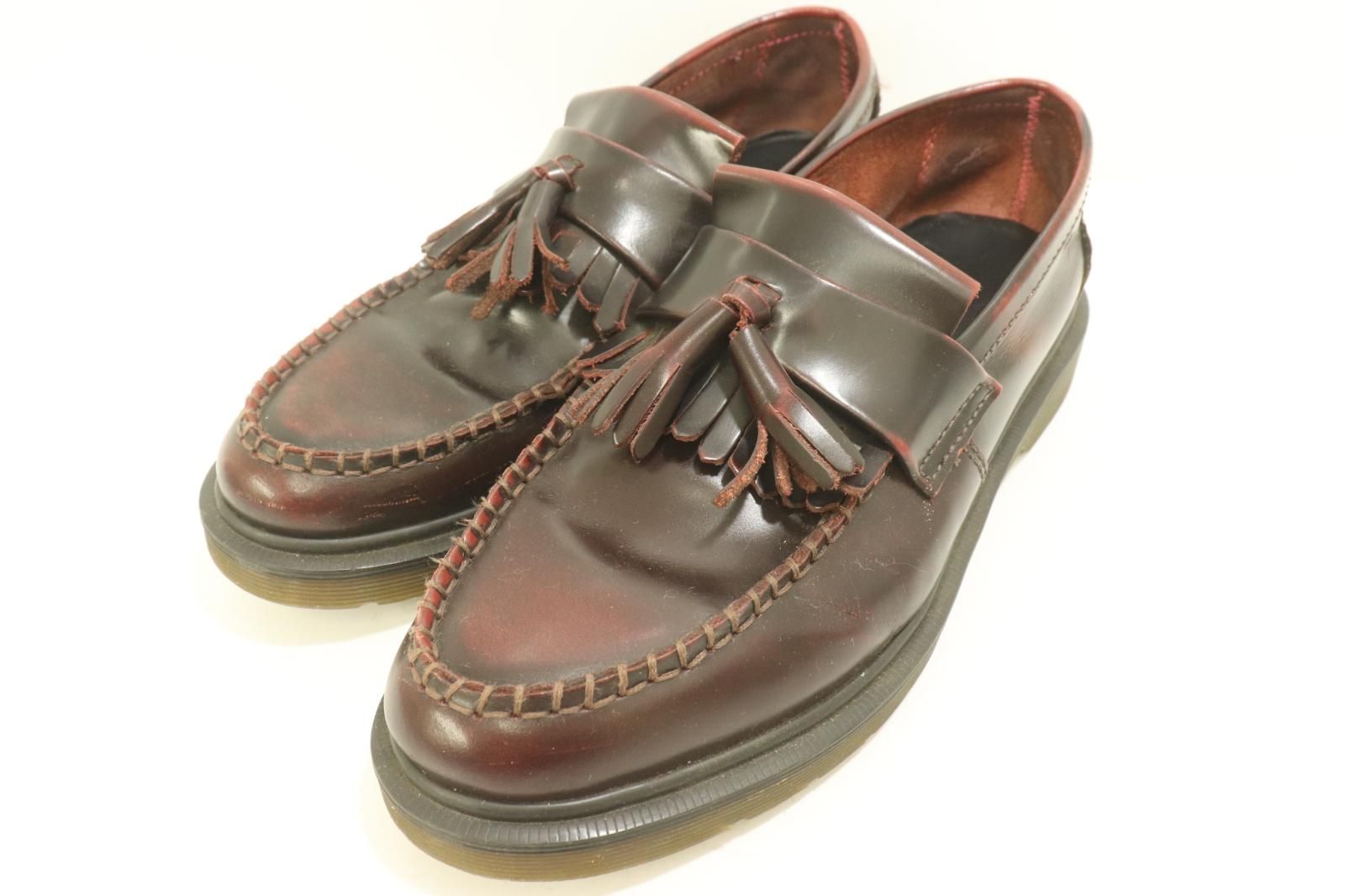 DR.MARTENS メンズシューズ EU41 タッセルローファー DR.MARTENS EU41 茶 ブラウン レザー