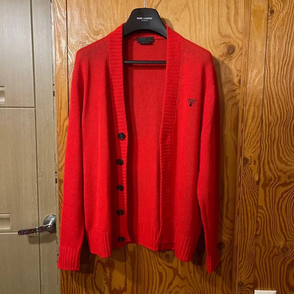 プラダ　カーディガン　カシミヤ100 美品 PRADA(プラダ) 22AW カシミヤニットカーディガン UMG135