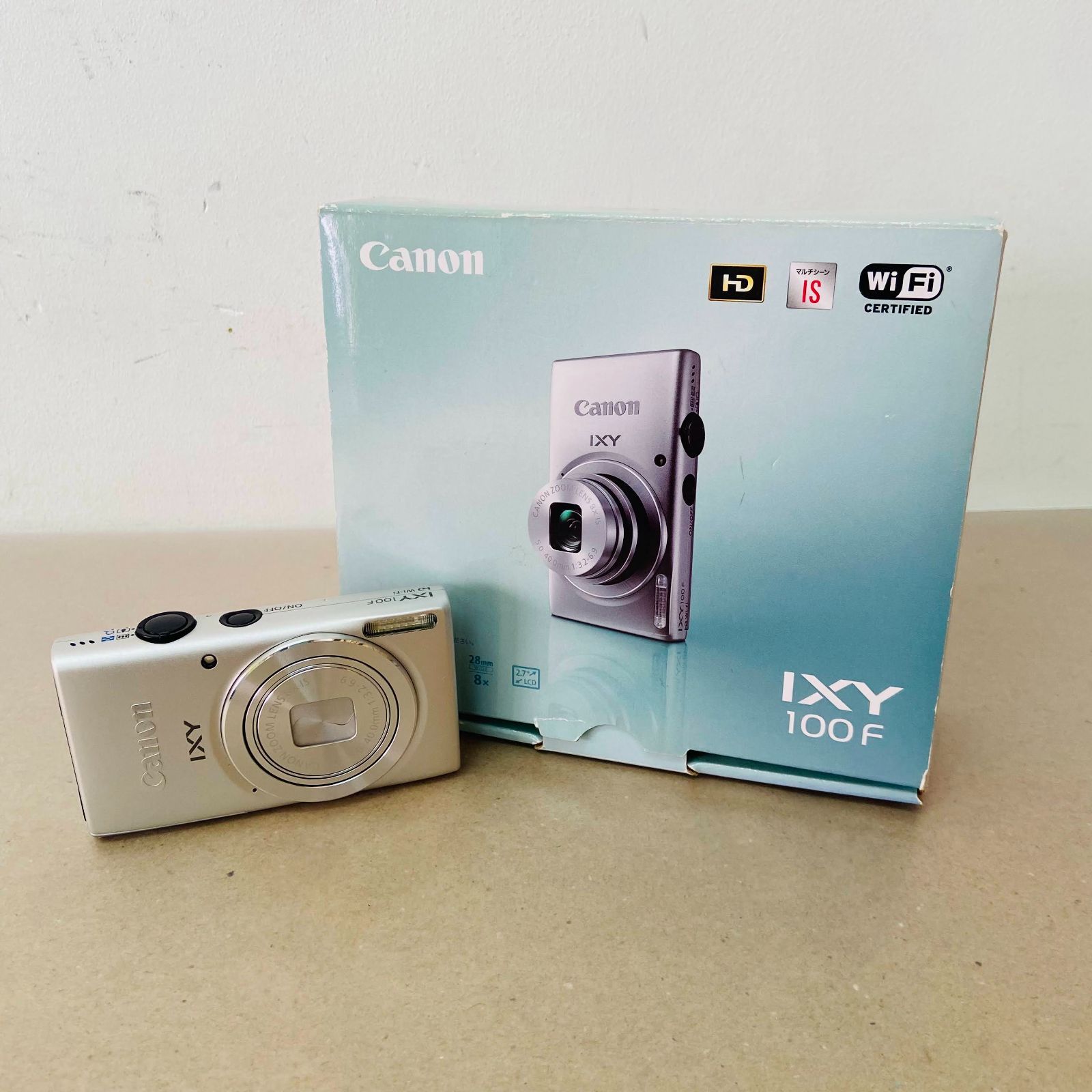 Canon IXY 100F シルバー コンパクトデジタルカメラ 極上品☆Canon IXY