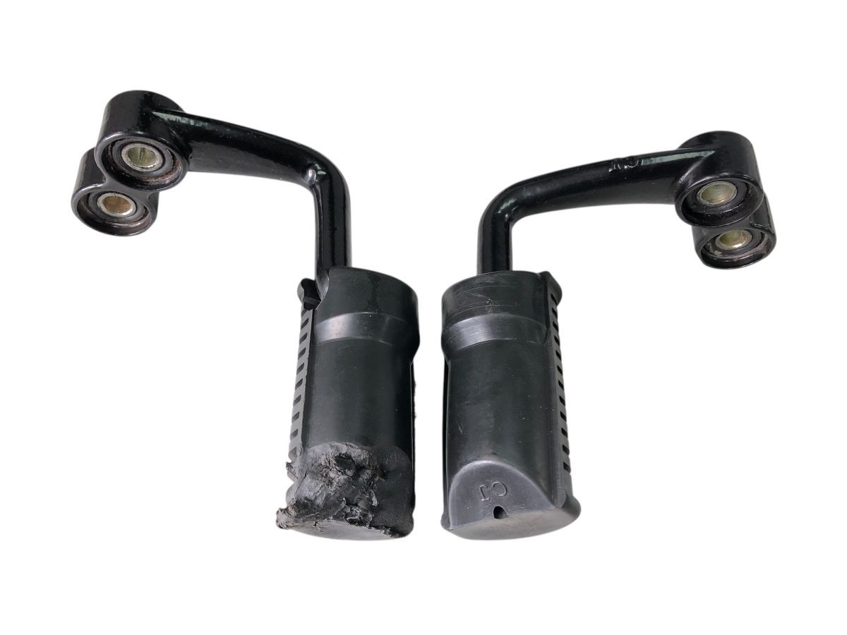 MUTT マットモーターサイクルズ サバス250 ステップ 左右セット 取付ピッチ32ｍｍ 補修 流用 ストックにも 2635-M6515 BRIGHTFACE_UK