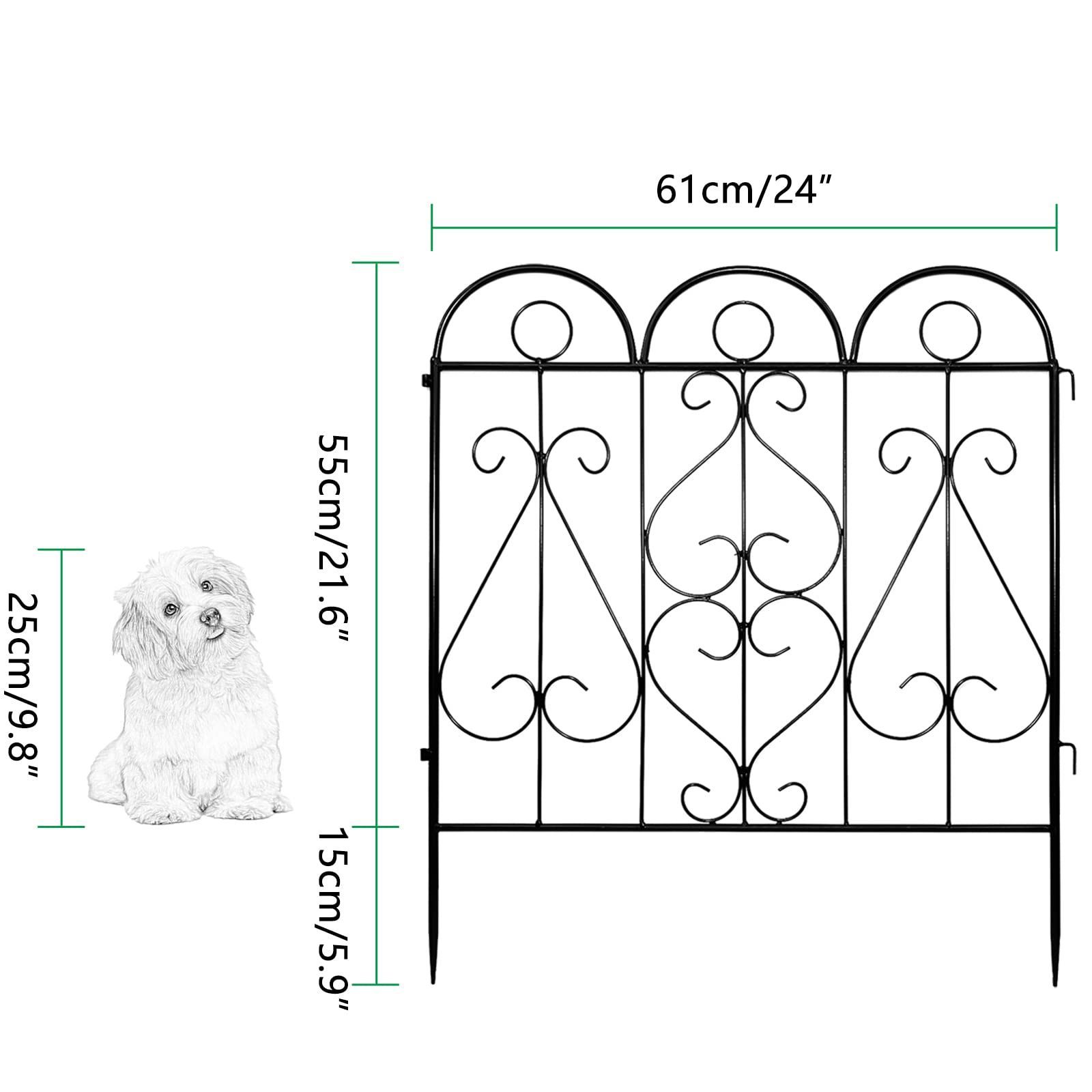 アイアンフェンス花壇