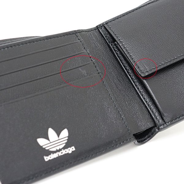 バレンシアガ×アディダス BALENCIAGA×ADIDAS コラボ 二つ折り財布