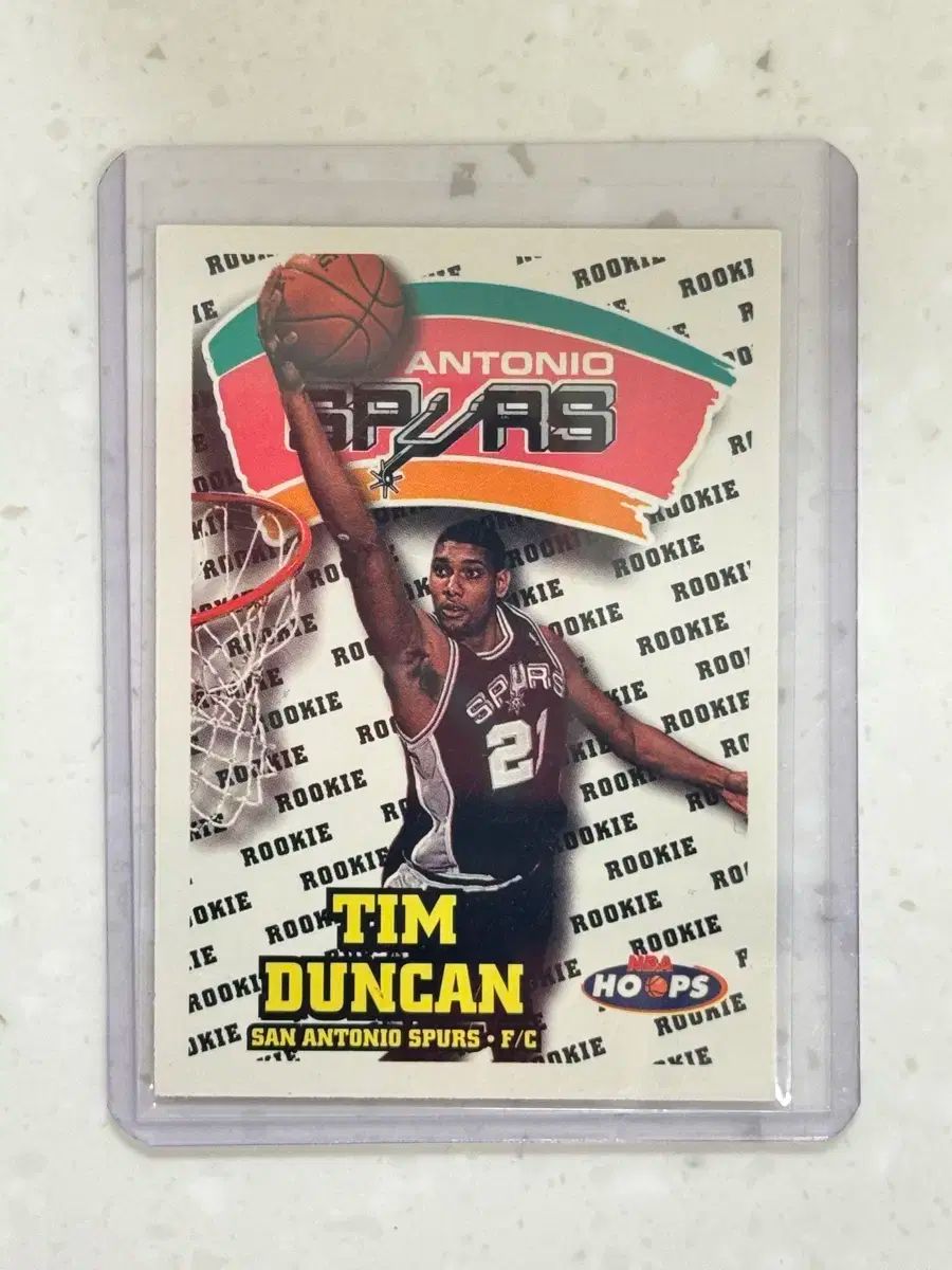 1997-98 SP Authentic Tダンカン ルーキーカード