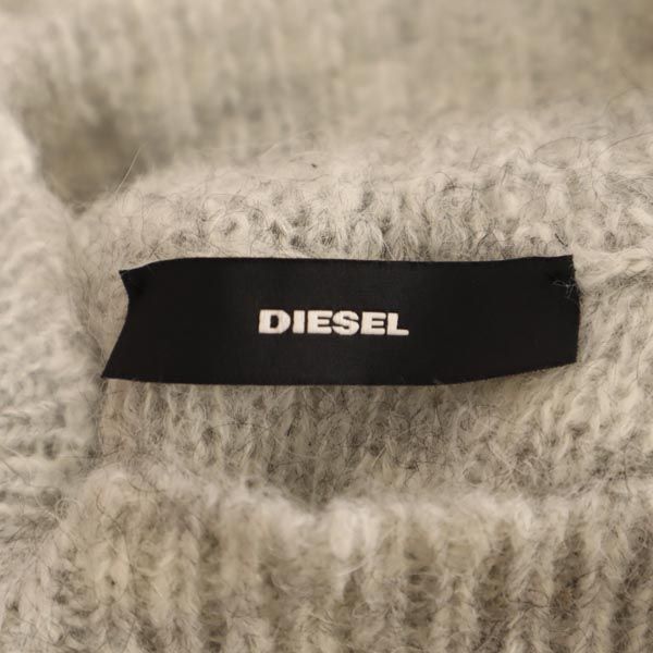 未使用 ディーゼル アルパカブレンド ニット S グレー系 DIESEL 長袖