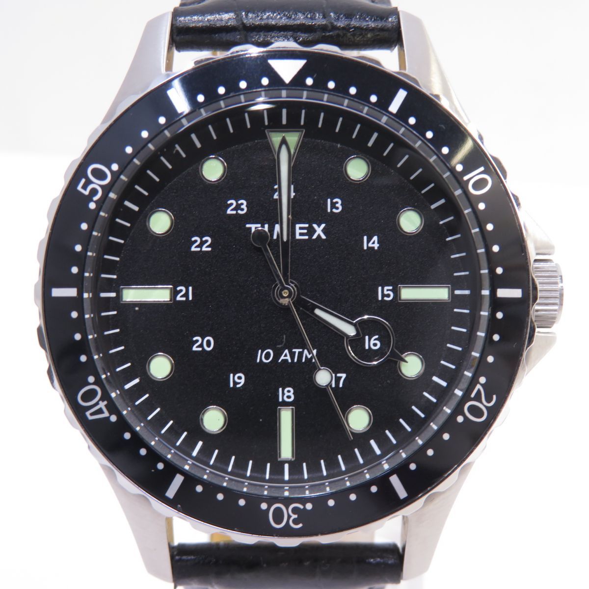 TIMEX タイメックス NAVY XL ネイビー TW2T75600 クォーツ腕時計 ※中古