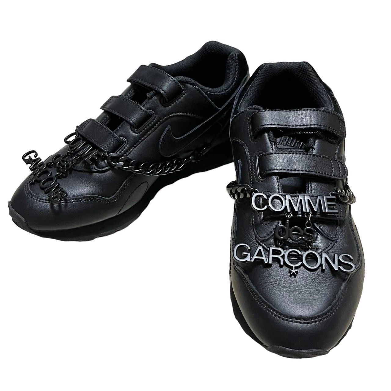 NIKE×COMME des GARCONS ナイキ コムデギャルソン 19AW OUTBURST V CDG アウトバースト チェーンデザインベルクロレザースニーカー  CT2863-001 - メルカリ