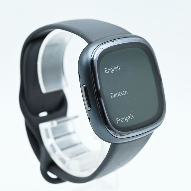 T05-t011 動作確認済 Fitbit Sense 2 スマートウォッチ 24mm グレー S/Lサイズベルト・充電器付き Suica対応 T05-t011 動作確認済 Fitbit Sense 2 スマートウォッチ 24mm