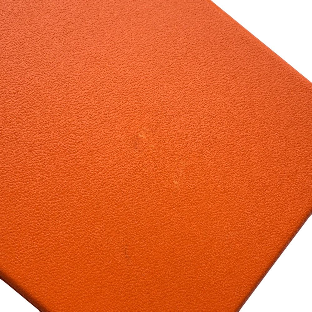 エルメス バレッタ エブリンPM ルージュラデュー/シルバー金具  