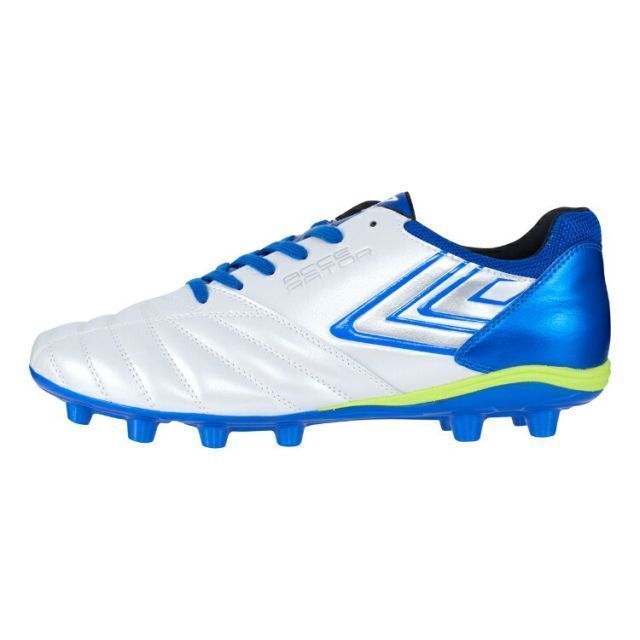 umbro アンブロ アクセレイター c-rush HG Ｓ．ＷＨＩＴＥ／ＢＬＵＥ／ＹＥＬＬＯＷ 29 UU2UJA04WB WB | スポーツ スポーツ用品 運動 ウエア 靴 くつ シューズ スパイク ブランド 安定 人工芝 天然芝 