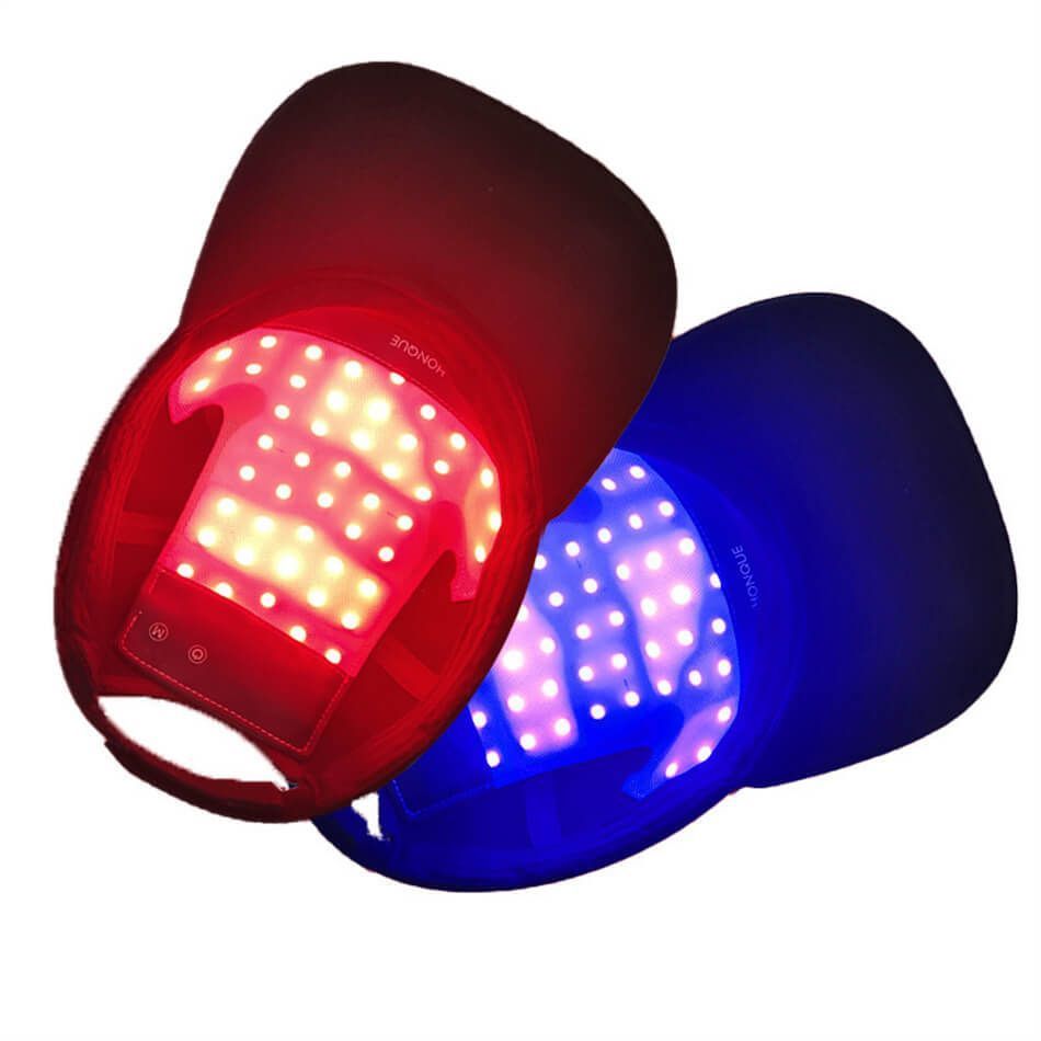 育毛ヘルメット　LED キャップ 楽天市場】【業界初×USB充電式】育毛キャップ 赤色LED 育毛