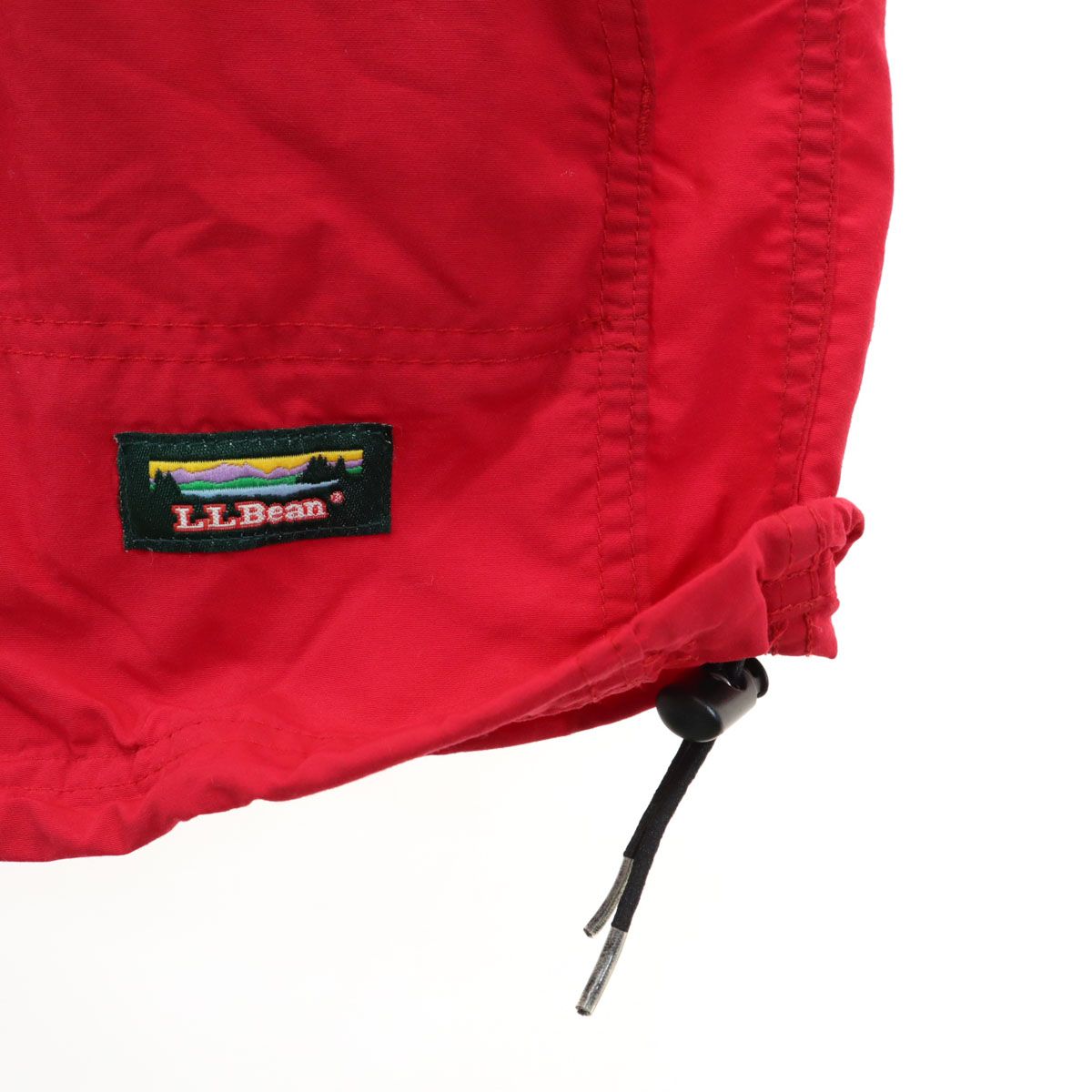 大安売り 80s L.L.Bean レッド ナイロンアノラックパーカー 【公式通販】