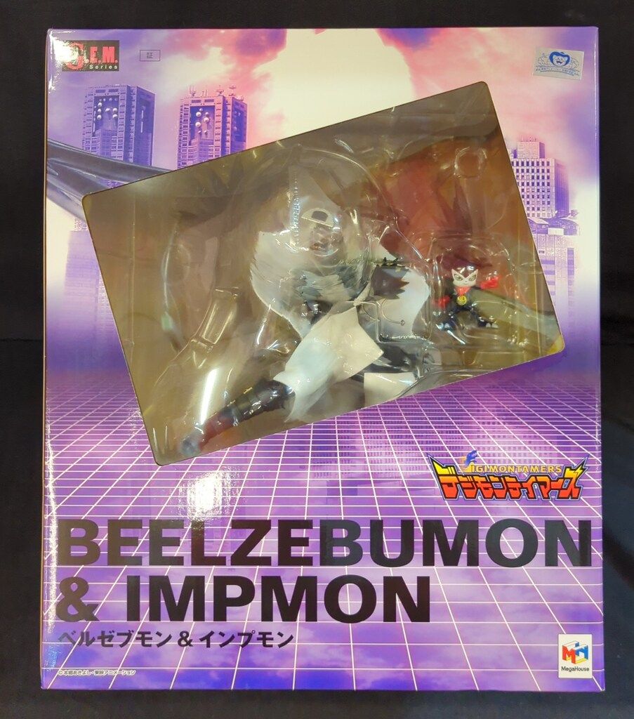フィギュア (再販)メガハウス ベルゼブモン&インプモン G.E.M.シリーズ