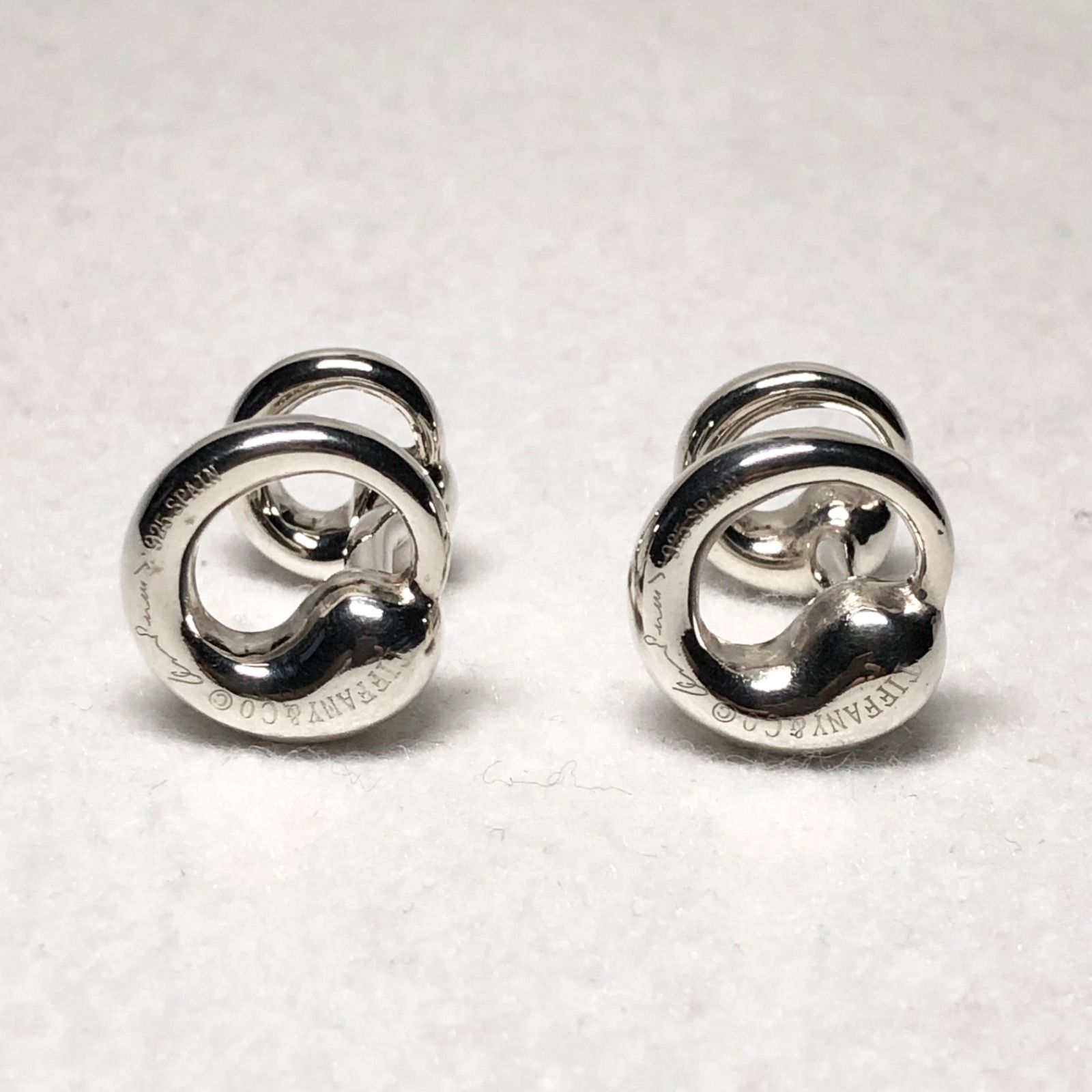 Tiffany-Co. ティファニー カフリンクス カフス エターナルサークル シルバー925 イベント パーティー プレゼント