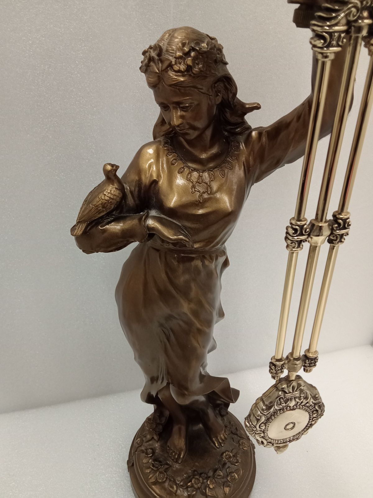 CITIZEN シチズン 女神 美閃の女神 振り子時計 ヴィーナス オブジェ型