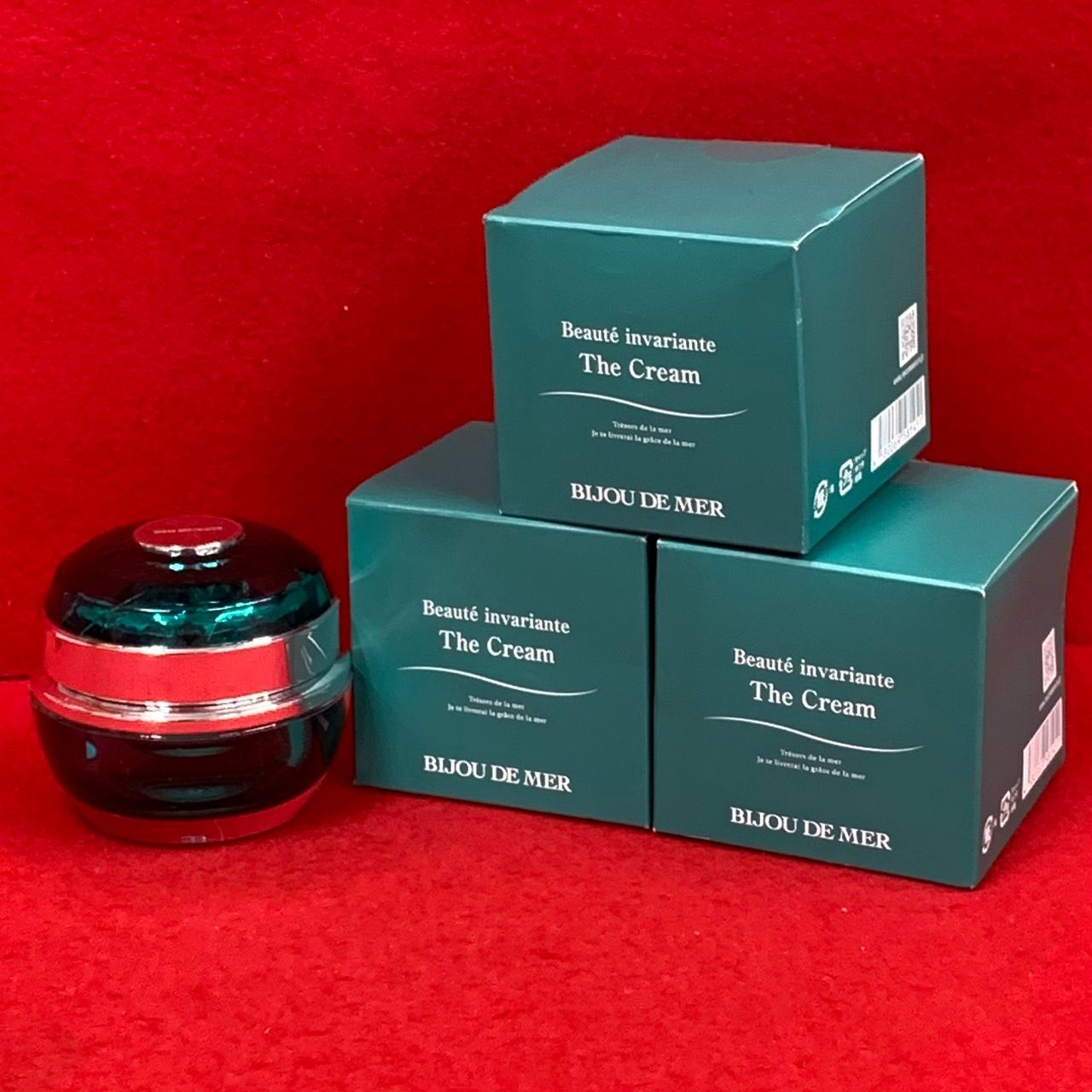 ビジュードゥメール ボーテアンバリエンテ ザクリーム 3個セット ビジュー ドゥ メール ボーテアンバリエンテ ザクリーム 海の美宝