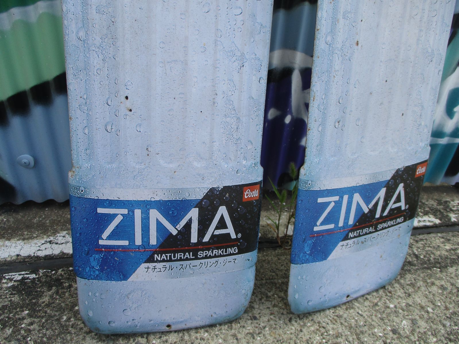 1995 ZIMA ジーマ ビン型 ブリキ看板 アメリカ雑貨 1995 ZIMA ジーマ ビン型 ブリキ看板 アメリカ雑貨 1995 ZIMA