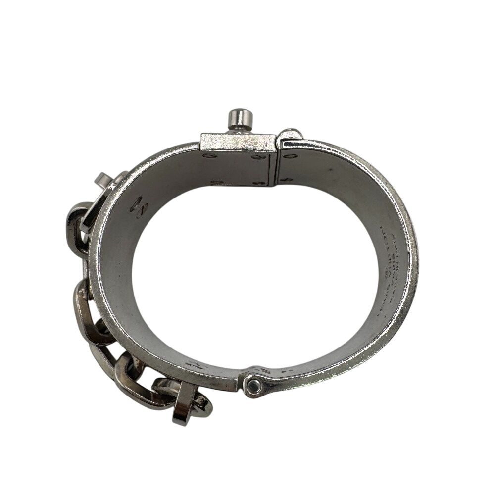 最安値に挑戦。 ５％OFF フォロワークーポン LOUIS VUITTON ルイヴィトン ルイヴィトン M65245 バングル ブレスレット ブランド シルバー メンズ