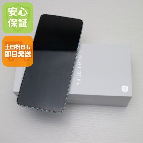 新品未使用 SIMフリー Xiaomi 13T Pro グリーン スマホ Xiaomi