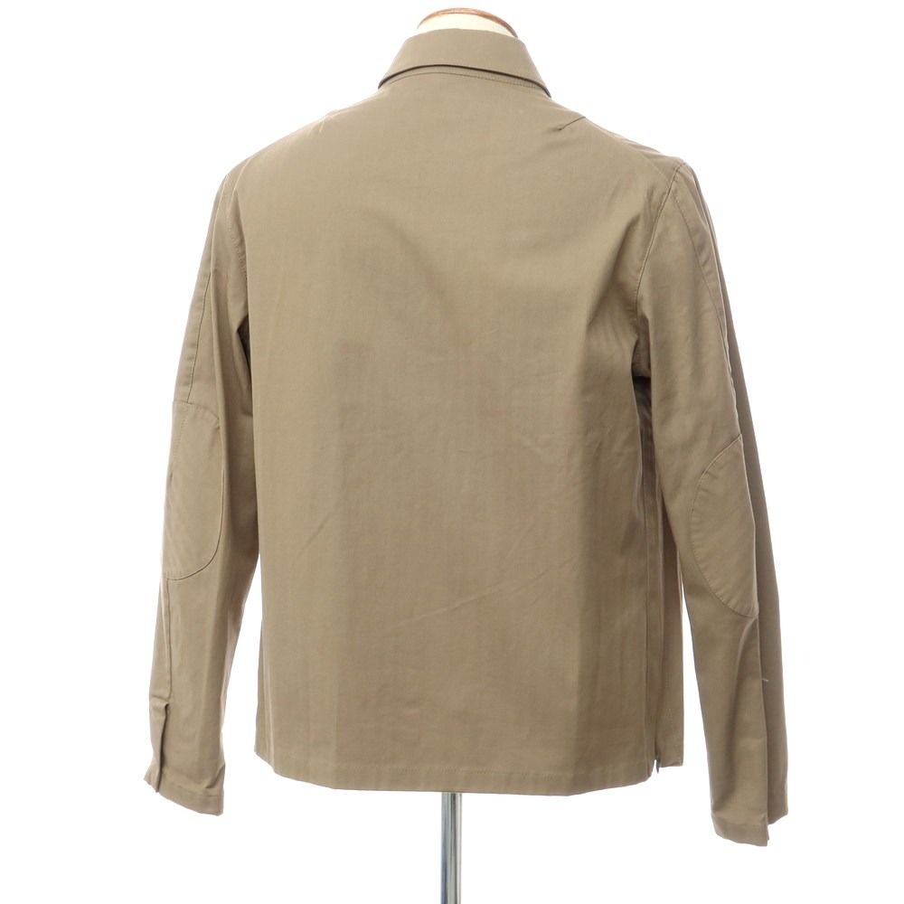 【新品】バグッタ Bagutta コットン ヘリンボーン ワークジャケット ブルゾン トープ系【サイズM】【メンズ】-2