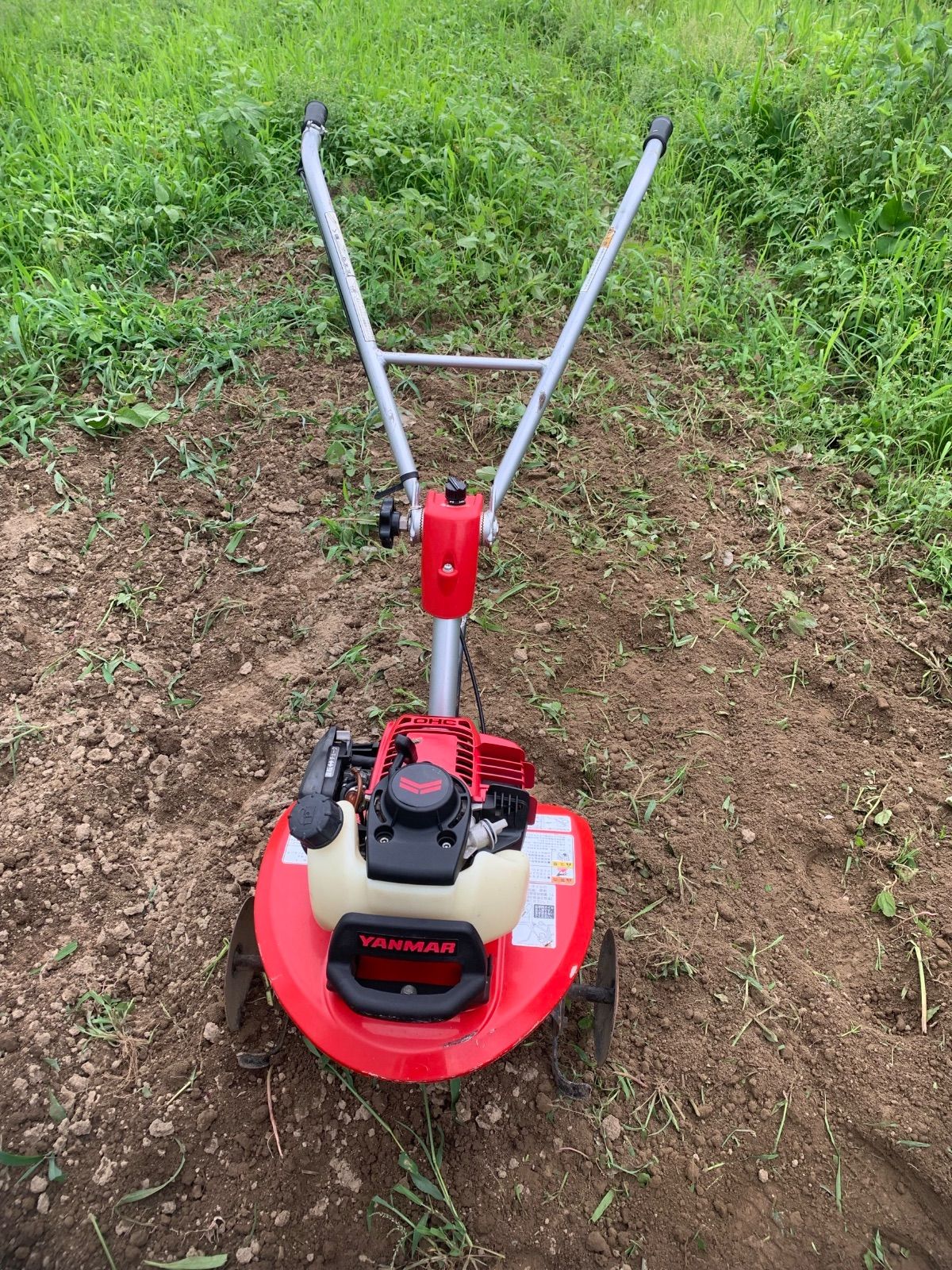 埼玉県発】ヤンマー 管理機 QT17 農用トラクター(歩行型) 4サイクル 