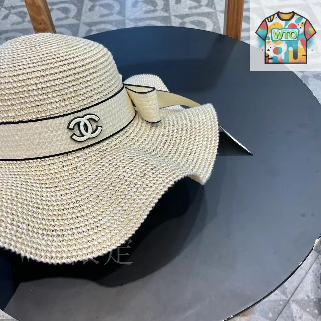 ★プレ春夏★【CHANEL】シャネルパールプリント ボブハット ピンク系 CHANEL(シャネル) ハット(レディース) - 海外通販のBUYMA
