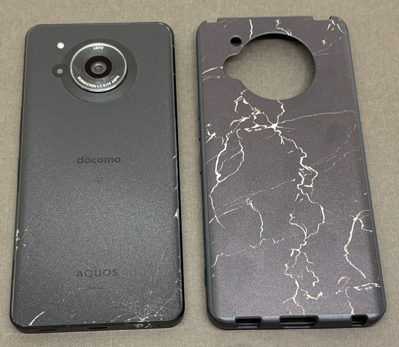 AQUOS R7 ブラック　シャープ　スマホ　SIMフリー　ジャンク ジャンク】AQUOS R7 ブラック 256GB simフリー -j27- - メルカリ