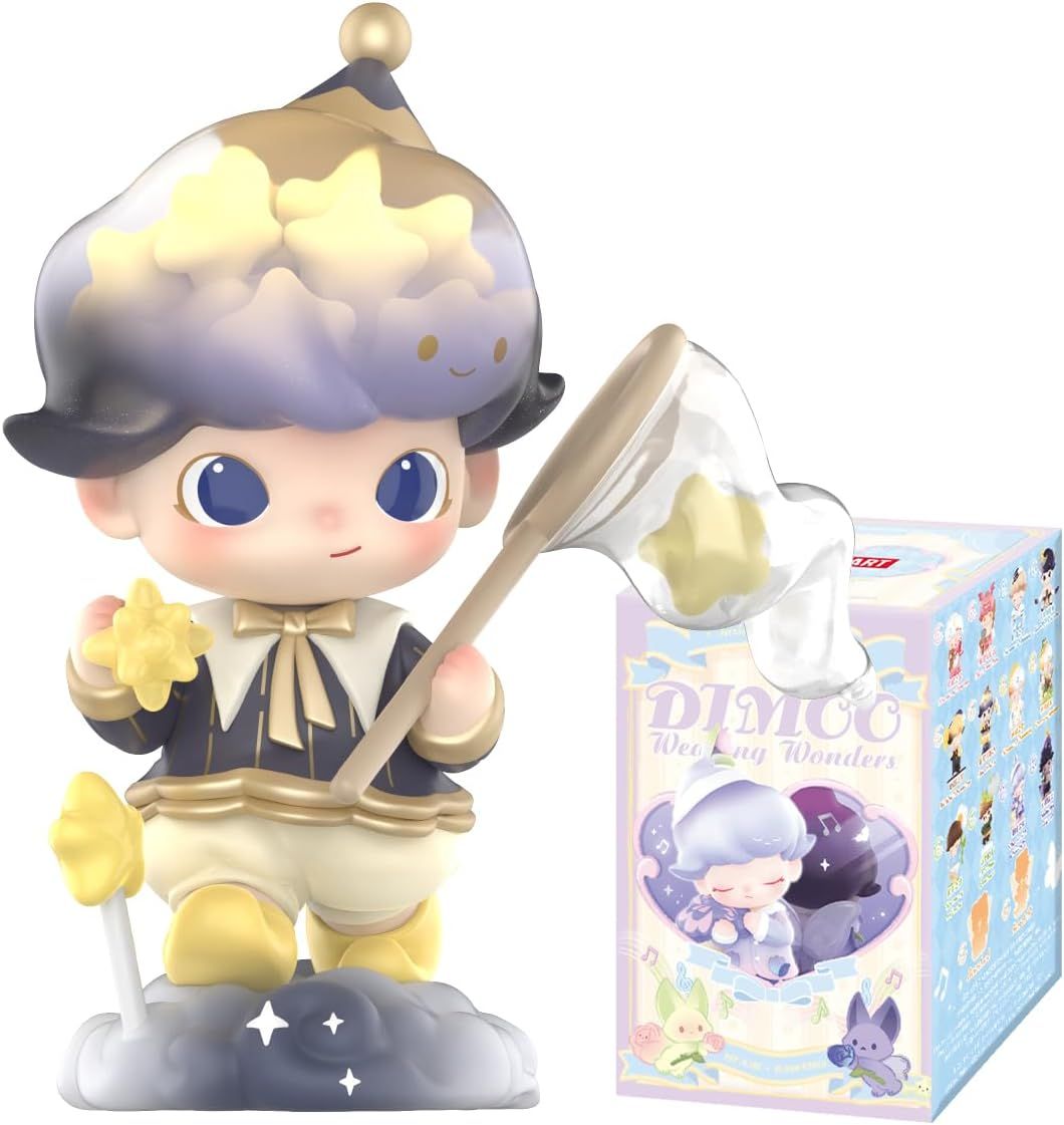 POP MART DIMOO Weaving Wonders シリーズ【アソートボックス 12ピース】 ポップマート ガチャガチャ ブラインド ボックス フィギュア プラモデル プレミアム おもちゃ PVC ソフビ オリジナル キャラク