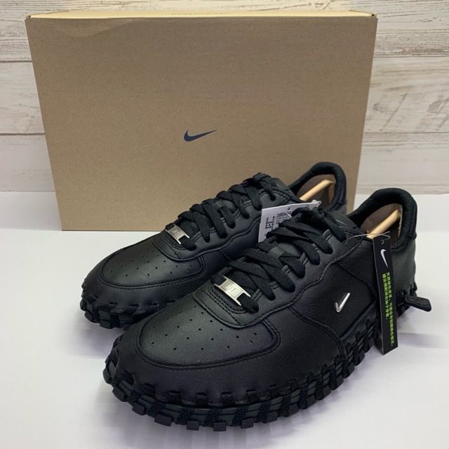 未使用 JACQUEMUS NIKE WMNS J FORCE 1 LOW LX BLACK DR0424-001 26.5