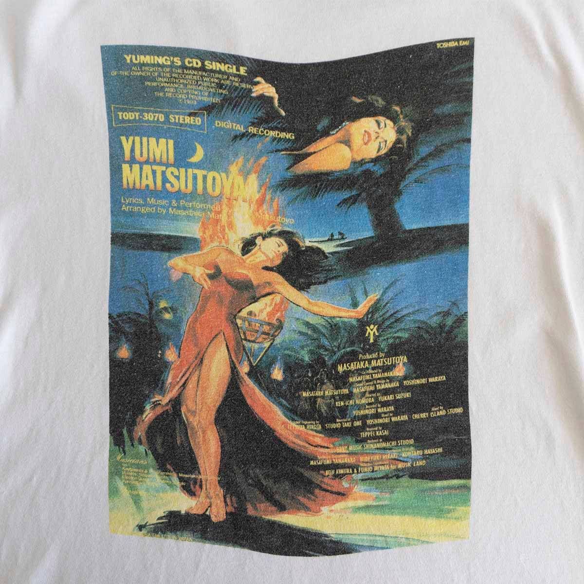 ユーミン 松任谷由美 90s USA vintage Tシャツ L ツアー - メルカリ