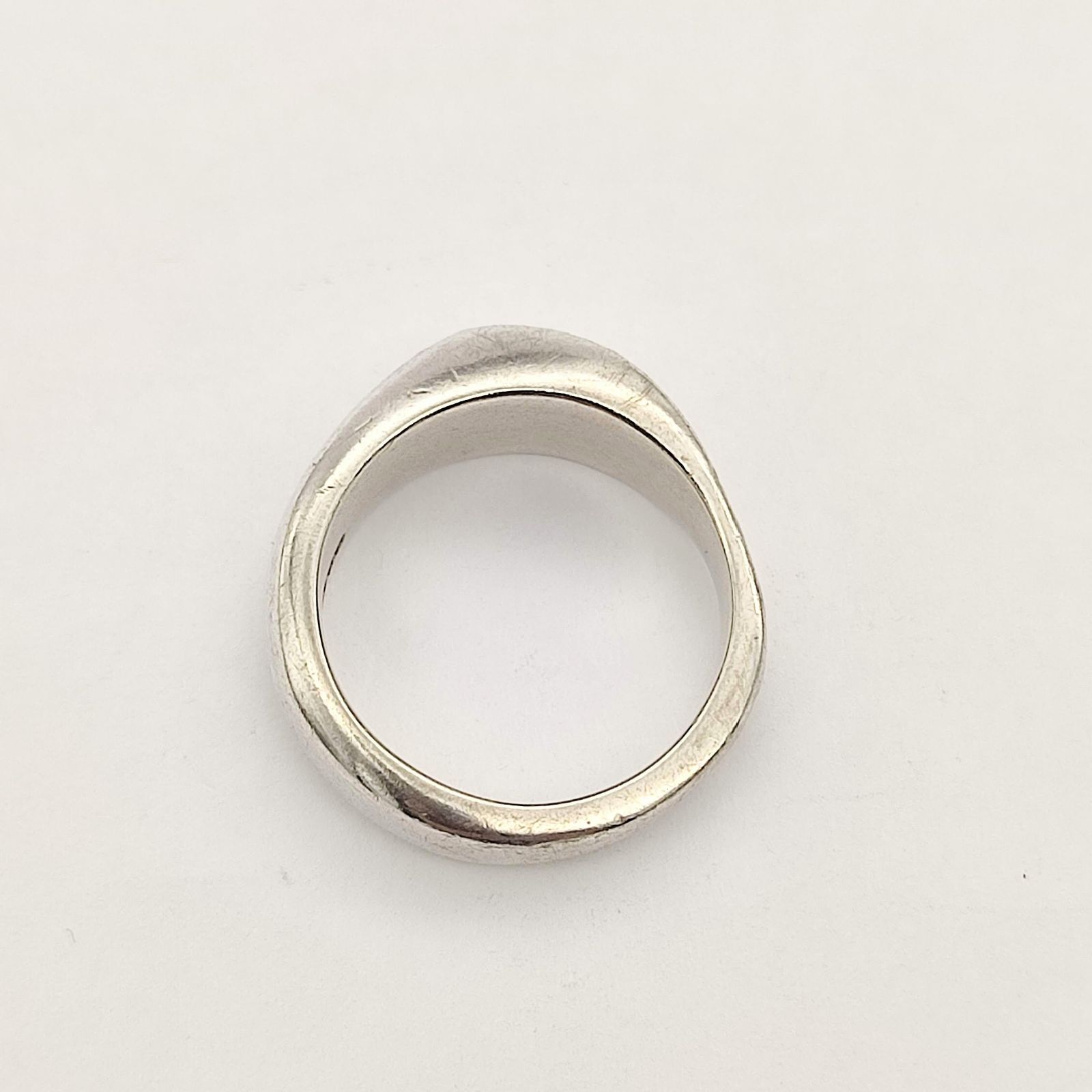 （未使用）エキゾチックシルバーリング#10 ワイドリング シルバー925 SILVER 10号 - メルカリ