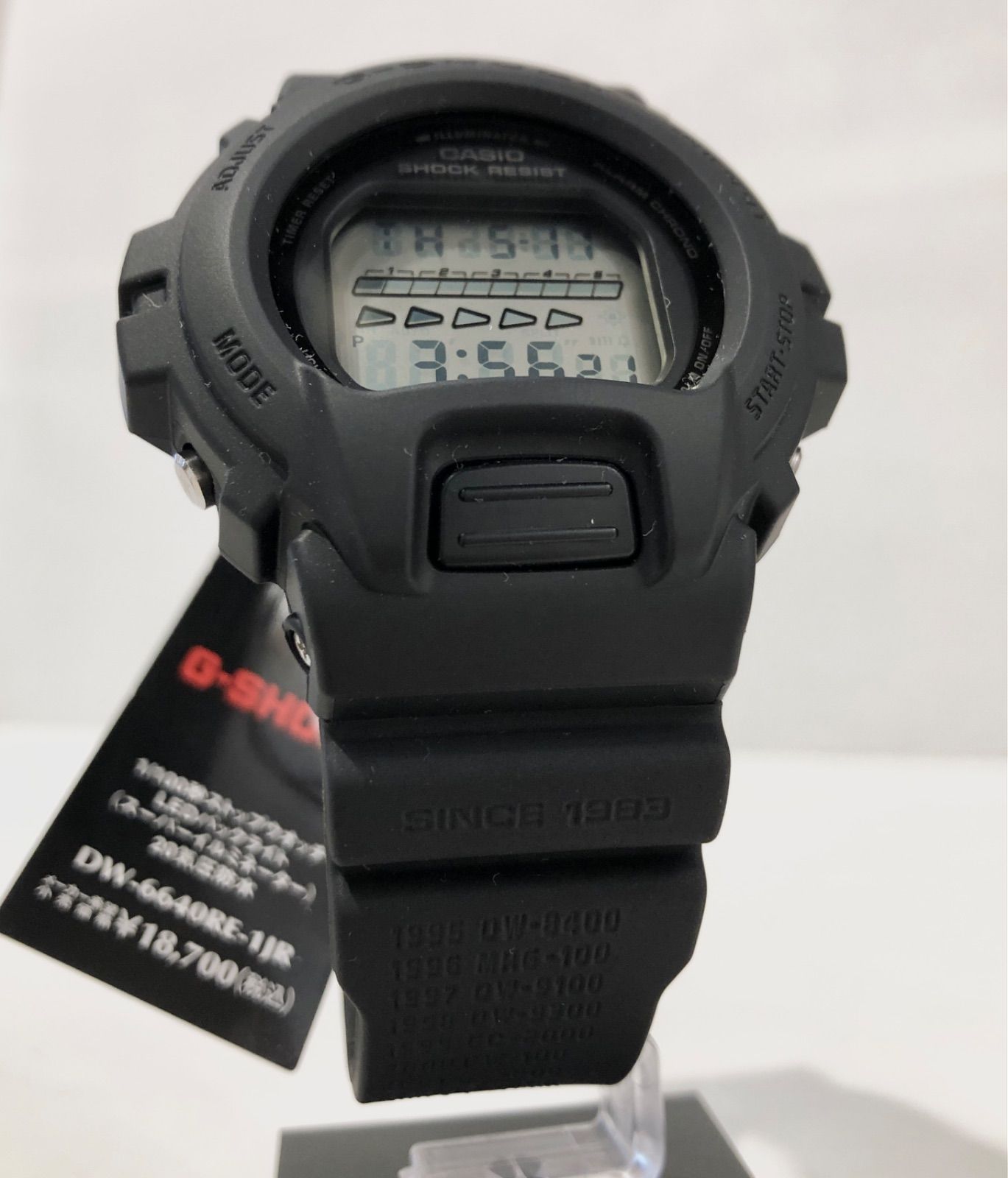 69%OFF!】【69%OFF!】G-SHOCK DW-6640RE-1JR 40th Anniversary 腕時計