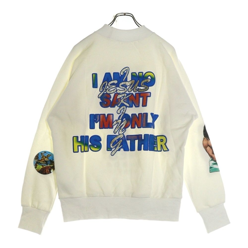 貴重 Kanye West Jesus is king リリース記念 トレーナー KANYE WEST (カニエウェスト) ×AWGE JIK CROSS SWEATSHIRT
