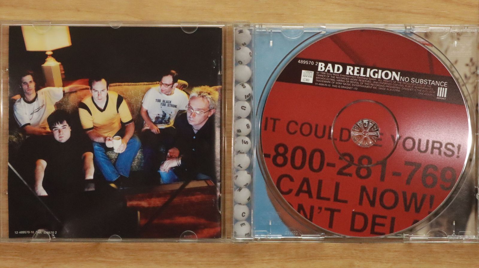 中古CD☆バッド・レリジョン/Bad Religion□ No Substance