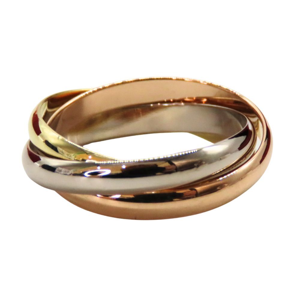 中古】Cartier カルティエ トリニティリング SM 約5.5g サイズ