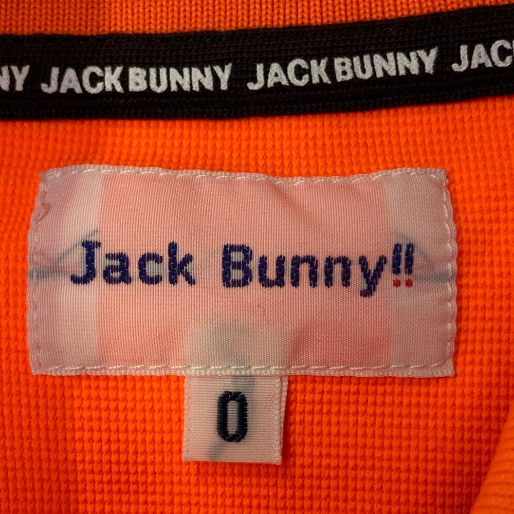 サイズ 0 JACK BUNNY ジャックバニー モデル 半袖ポロシャツ ロゴ オレンジ系 240101237392 ゴルフウェア レディース ストスト LLC-HASEGAWATOSO_COM