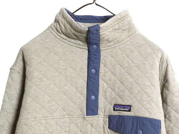 なクーポン配布中! パタゴニア オーガニック コットン キルト スナップT メンズ L | 18年製 プルオーバー キルティング ジャケット ジャンパー ブルゾン 廃盤