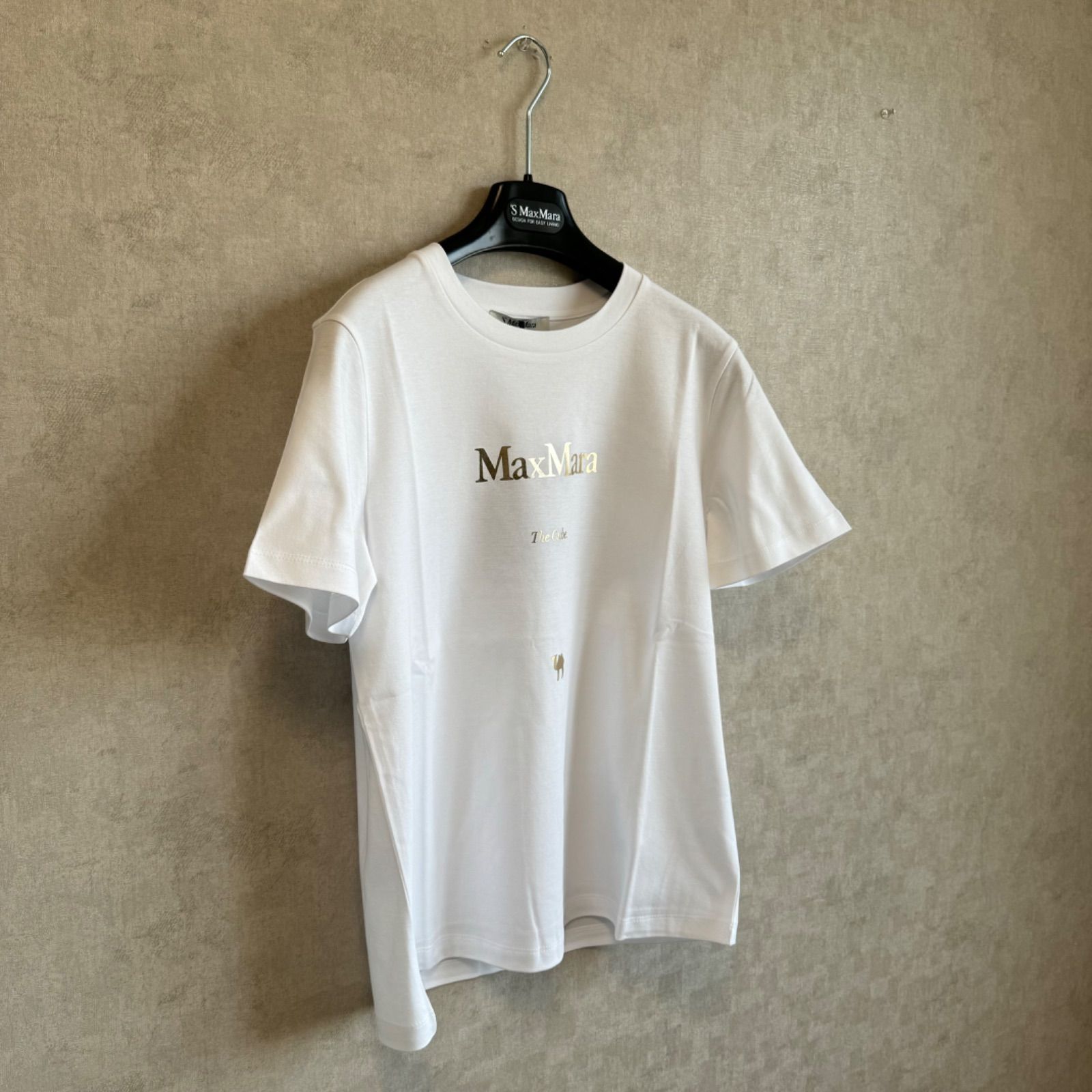 24SS・正規品☆】S Max Mara QUIETO ロゴ付き Tシャツ - メルカリ