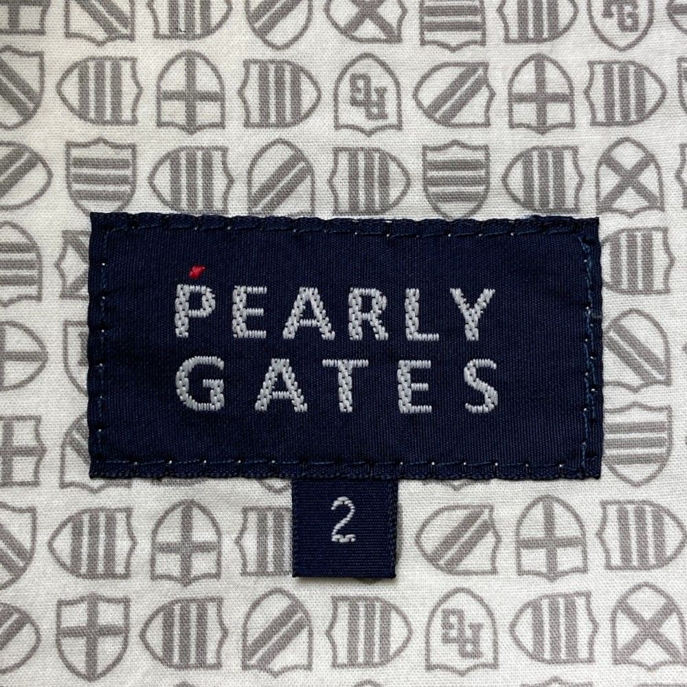 サイズ：2 PEARLY GATES パーリーゲイツ  コットン混 ストレッチスカート  イエロー系 [240101428313] ゴルフウェア レディース ストスト サイズ：2 PEARLY GATES パーリーゲイツ コットン混 ストレッチ