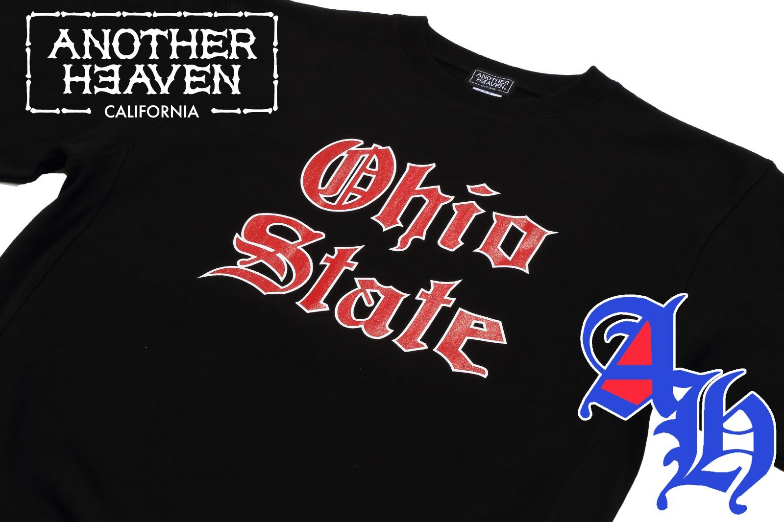 80s Heavyweight Ohio State Logo Another Heaven/アナザーヘブン新品