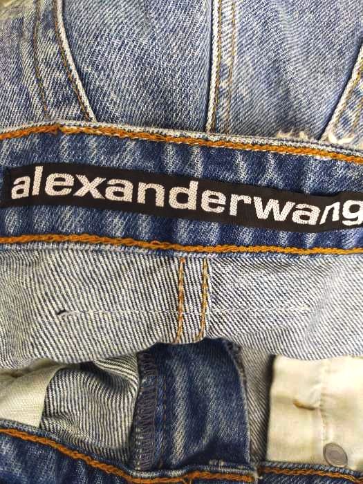 アレキサンダーワン Alexander Wang ハイウエスト ダメージデニム