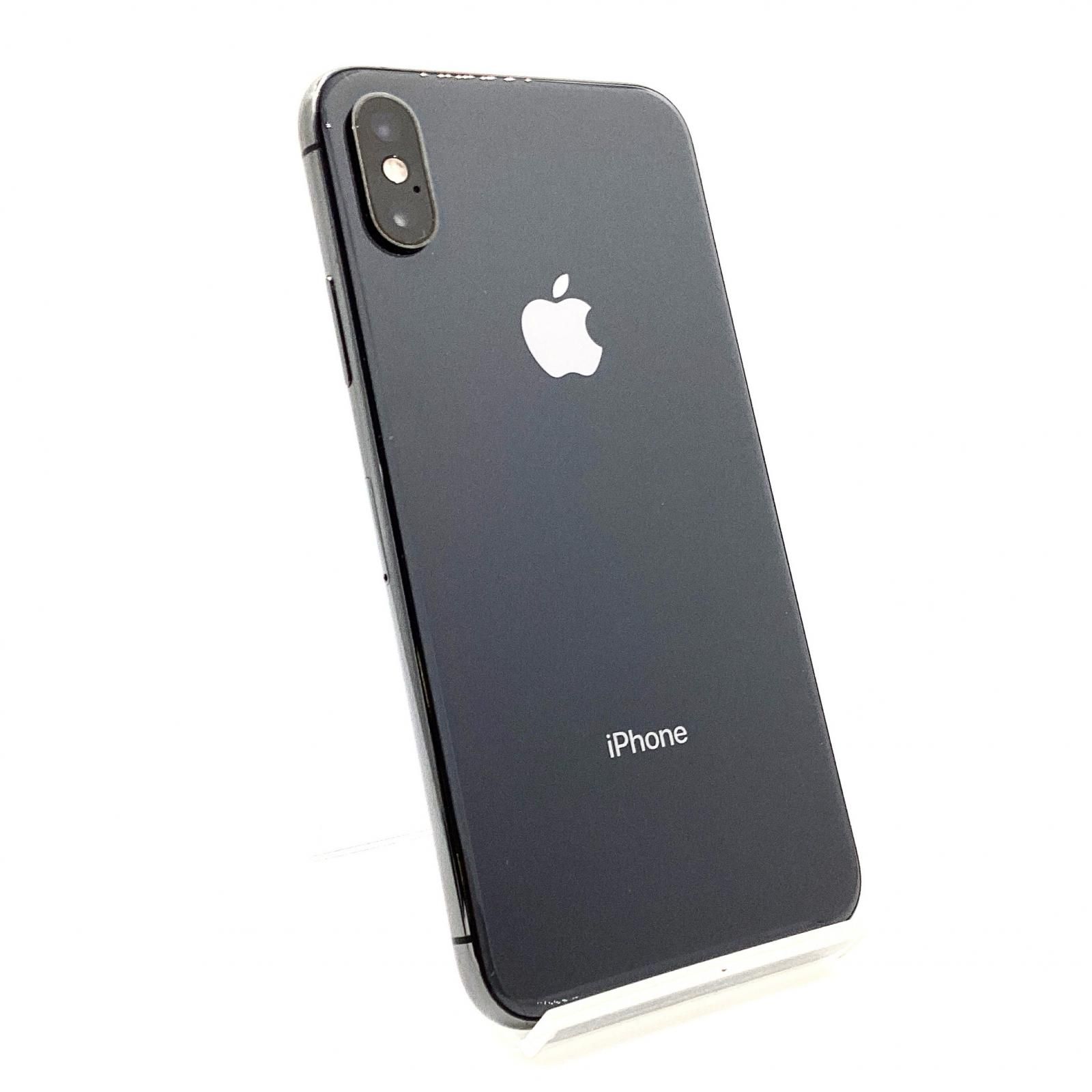 【最速発送】Apple iPhone XS 256GB スペースグレイ Softbank 白ロム 82%【難有】
