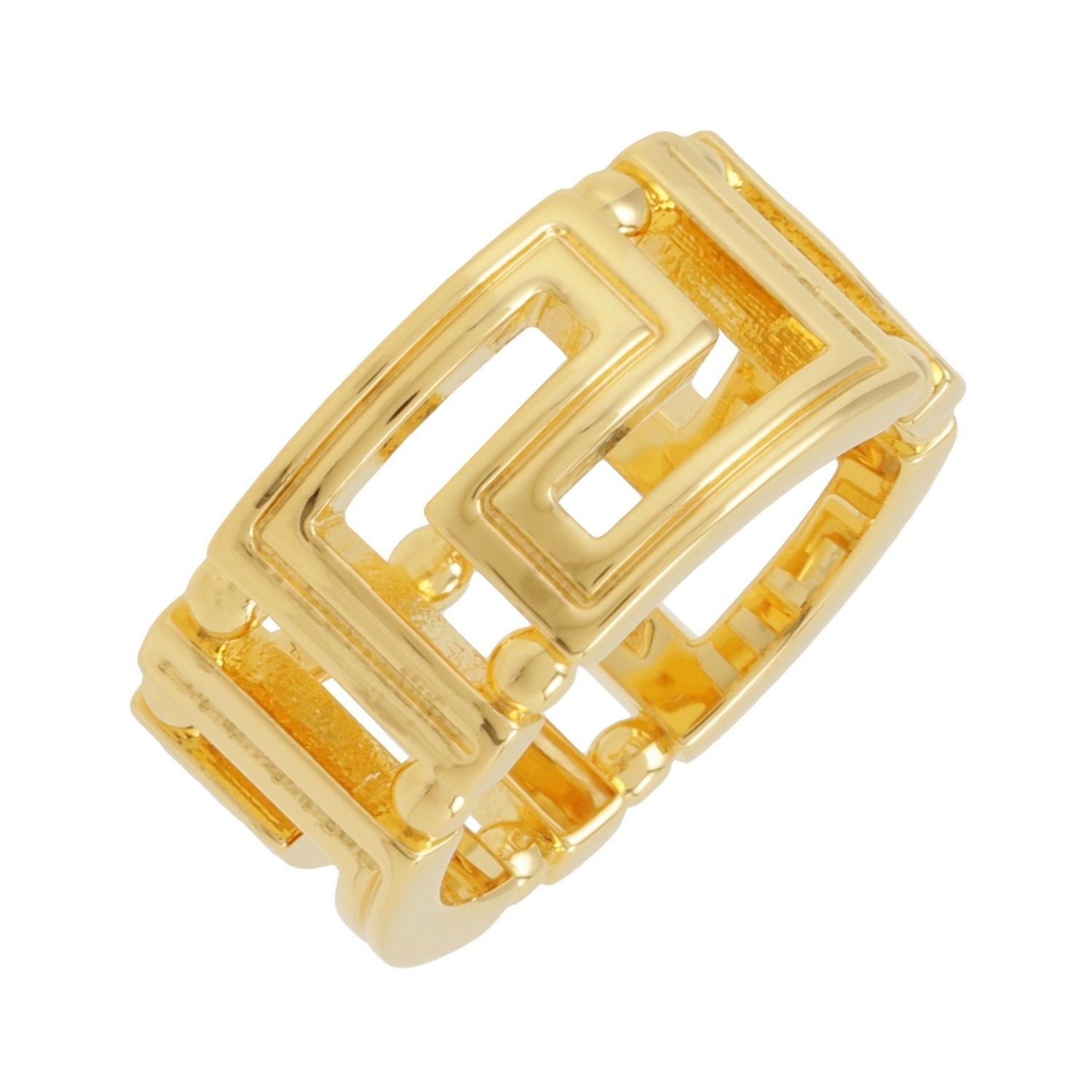 ヴェルサーチ VERSACE グレカモチーフ リング - メルカリ