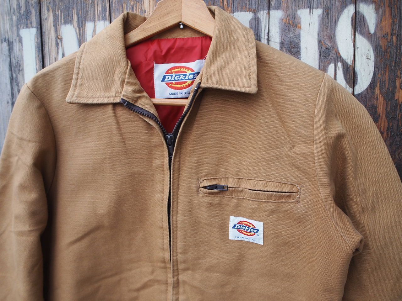 USA製 Dickies ディッキーズ デトロイト ジャケット ブラウンダック