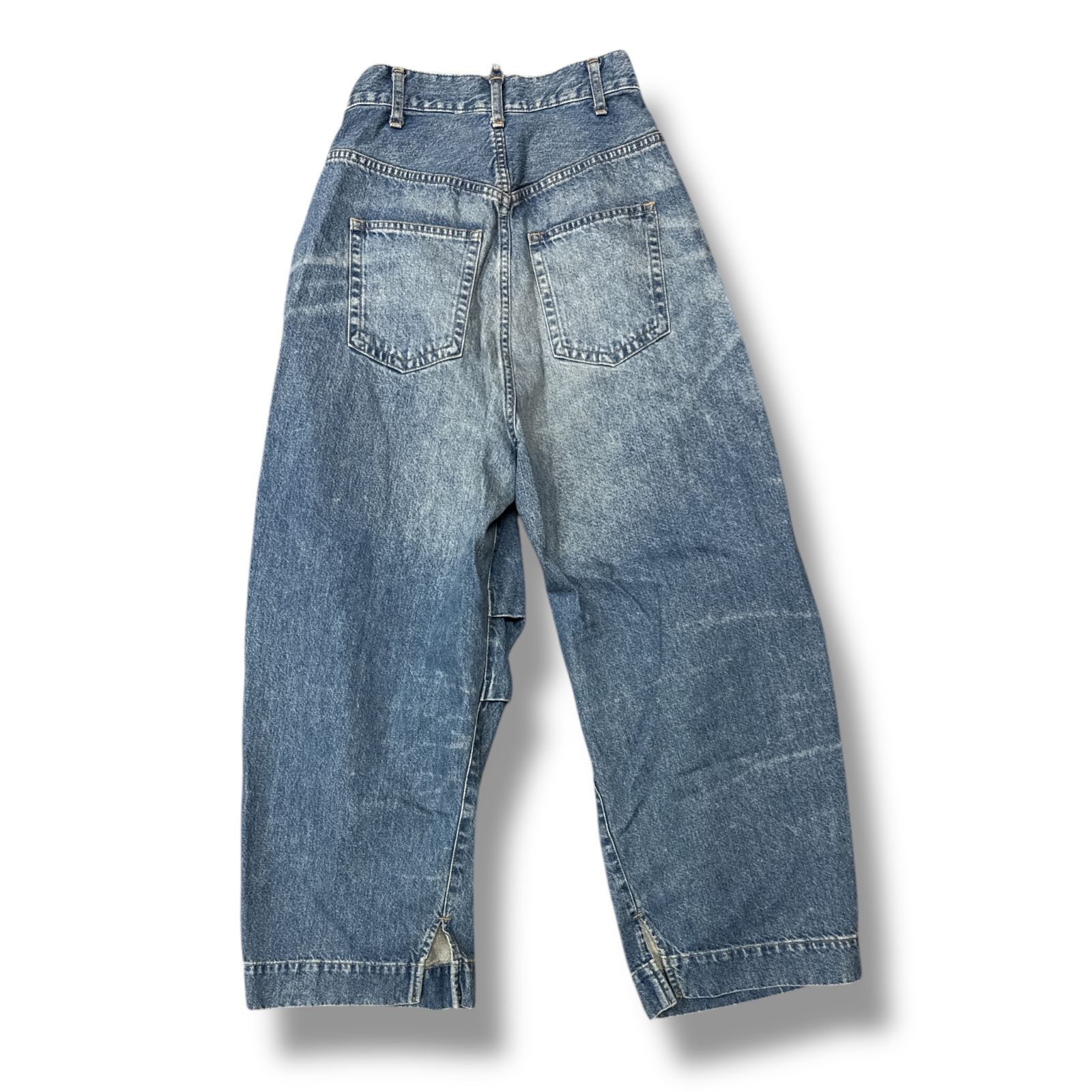 < BASE MARK> base mark Tuck Denim 久遠 BASE MARK】 TUCKED DENIM