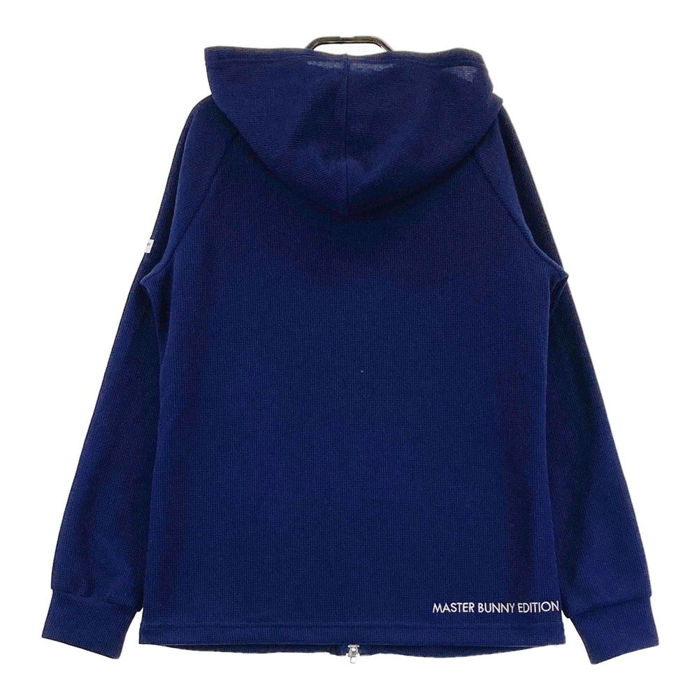 サイズ 1 MASTER BUNNY EDITION マスターバニーエディション 長袖ジップパーカー ネイビー系 240101536756 ゴルフウェア レディース ストスト