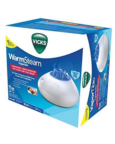 Vicks Warm Steam Vaporizer 18-24 Hrs Operation Model V150SGN by Vicks
