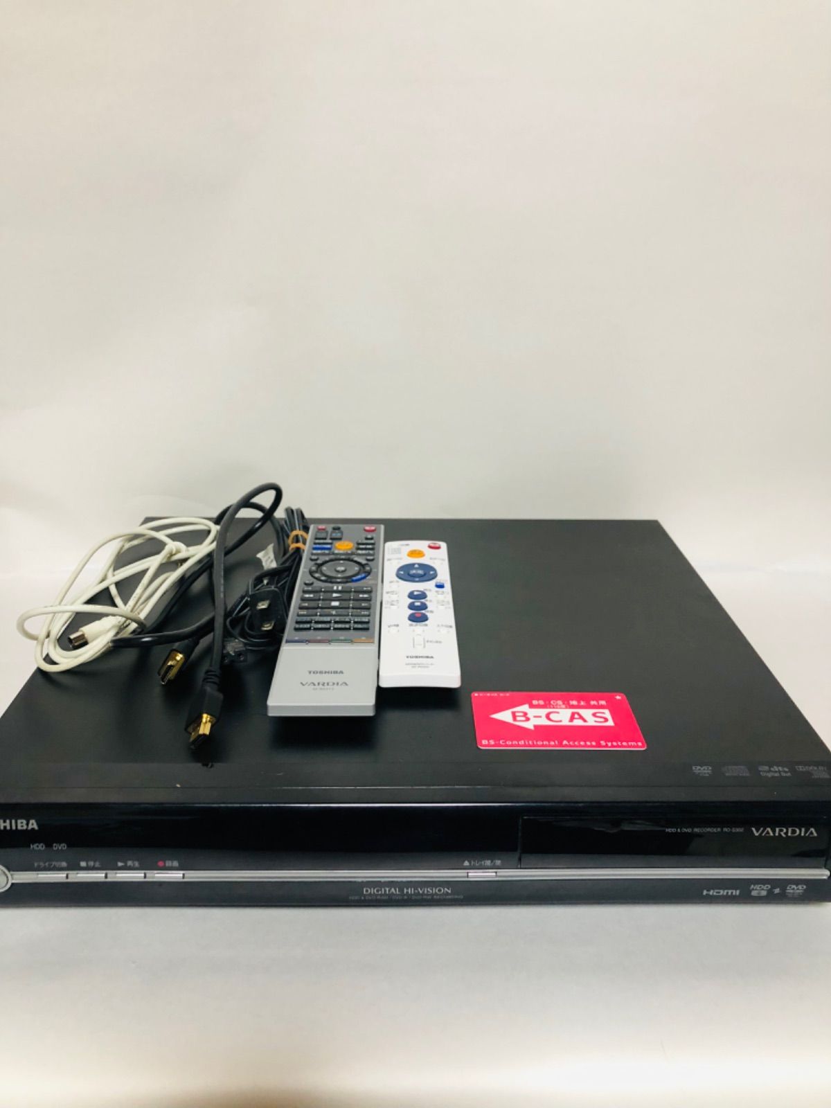 お値打ち品♪TOSHIBA HDD&DVDビデオレコーダーRD-S302 - メルカリ